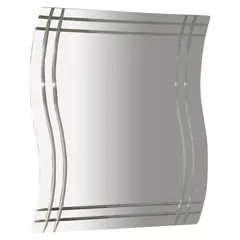 AMERICAN FURNITURE - Espejo de Baño Curvo Deco Lineal 46x40cm