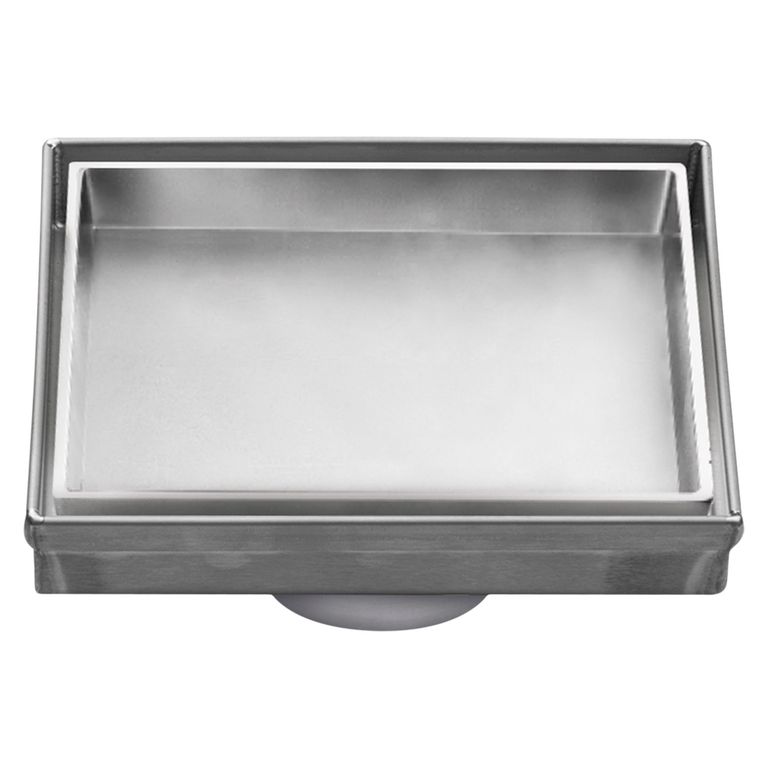 Sumidero Decorativo Reversible 5" Acero Inoxidable