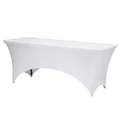 KLIMBER - Funda para Mesa Rectangular Blanca
