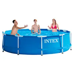 INTEX - Piscina Estructural Redonda con Bomba 305x76cm
