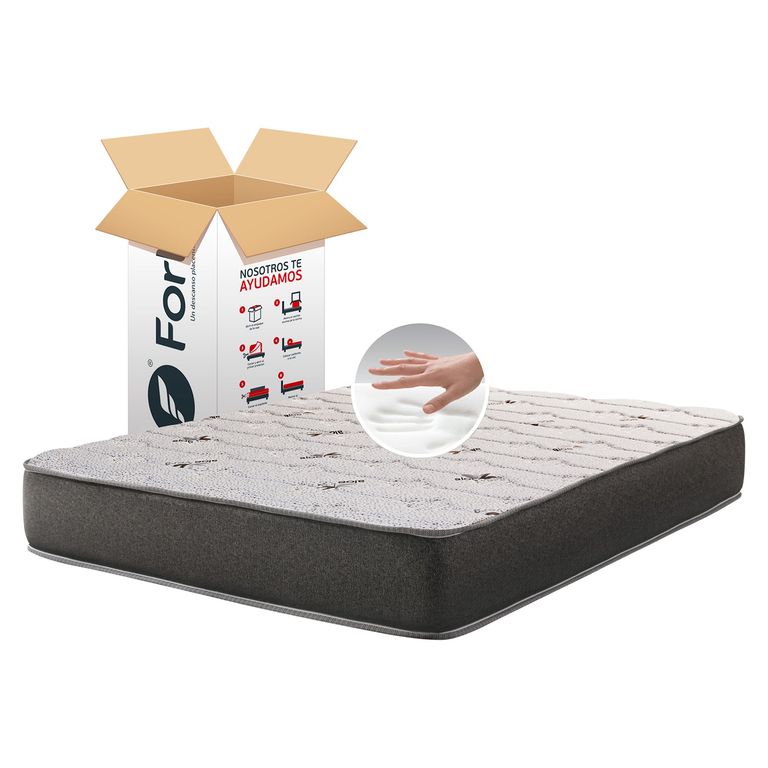 Matress In Box Memory Foam Forli 1.5 Plazas