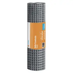 PRODAC - Malla Cuadrada Galvanizada 1/4'' 0.9x30m Pesada por Rollo