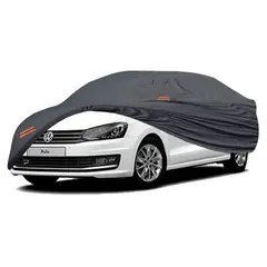 TECGO - Cobertor Funda Para Auto Volkswagen Polo Sedan Gris