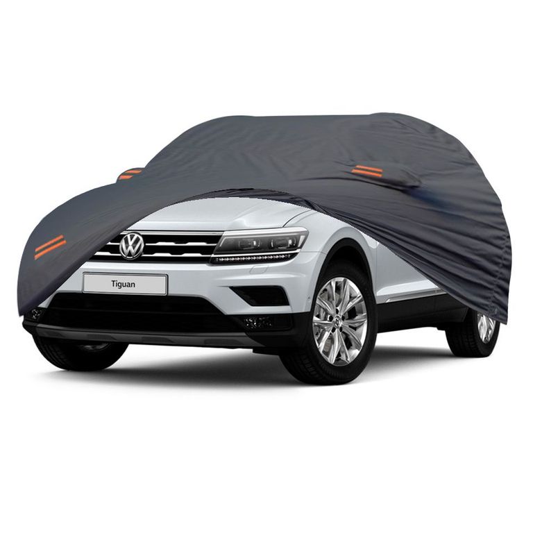 Cobertor Funda Para Auto Volkswagen Tiguan Gris
