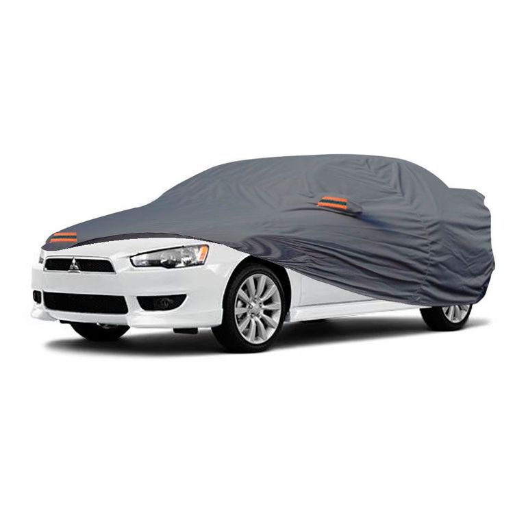 Cobertor Funda Para Auto Mitsubishi Lancer Sedan Gris