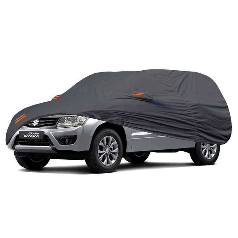 Cobertor Funda Para Auto Suzuki Grand Vitara 4 Puertas Gris