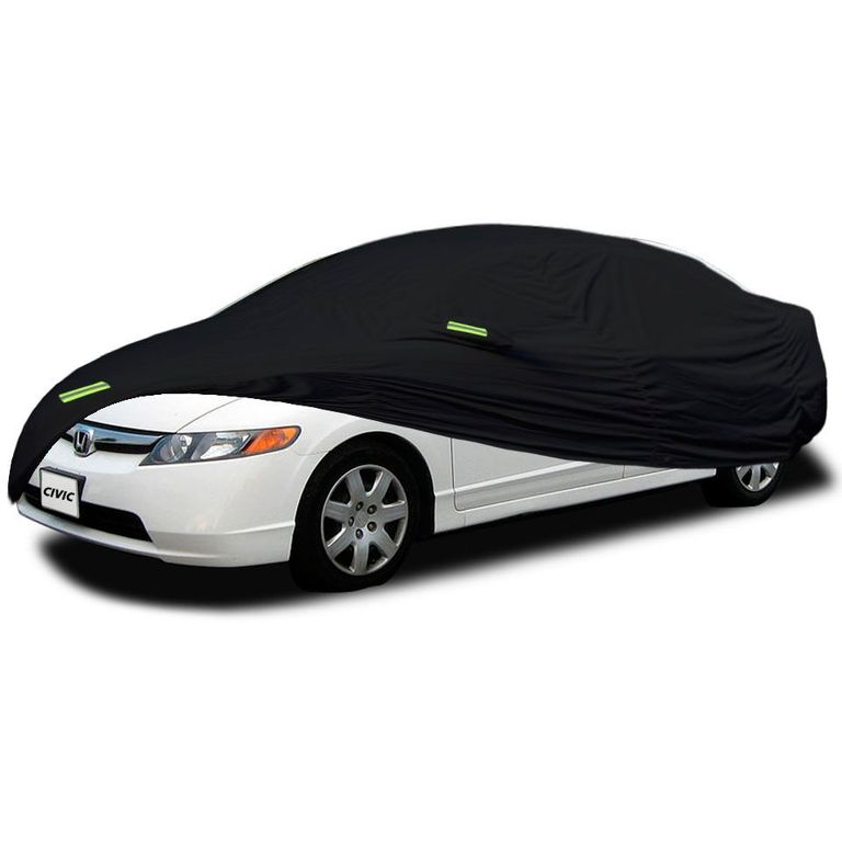 Cobertor Funda Para Auto Honda Civic Sedan Negro