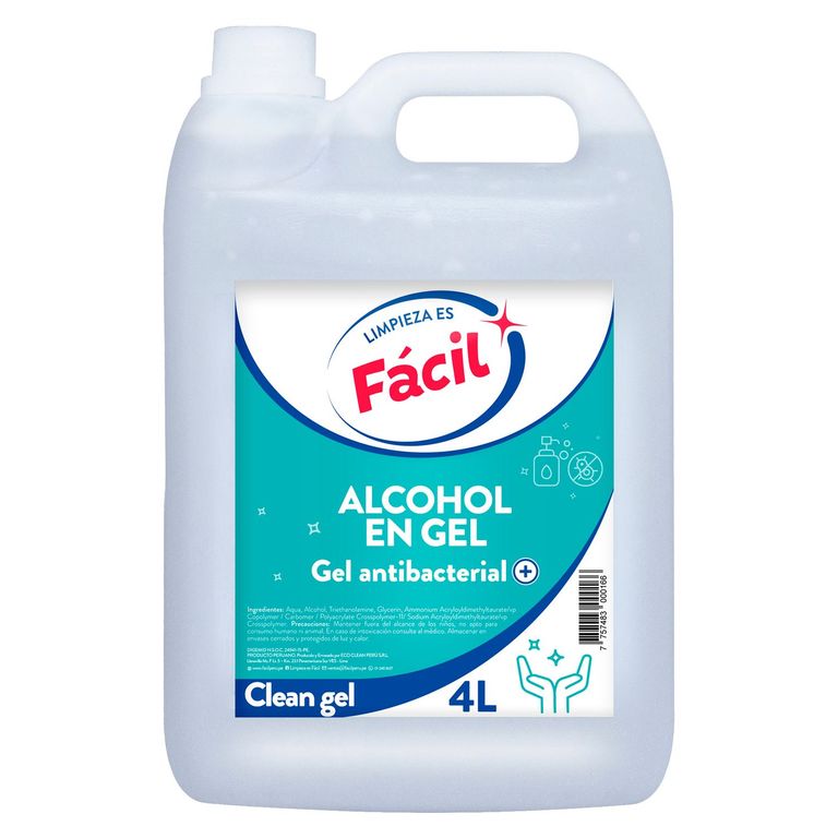 Alcohol Gel Facil 1Gl