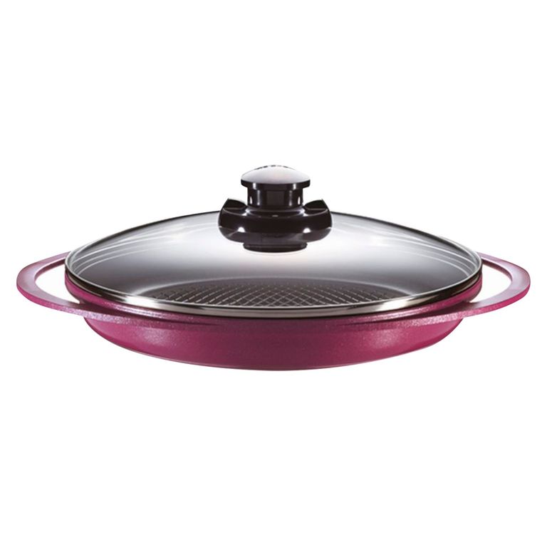 Grill con Tapa 28cm Violeta