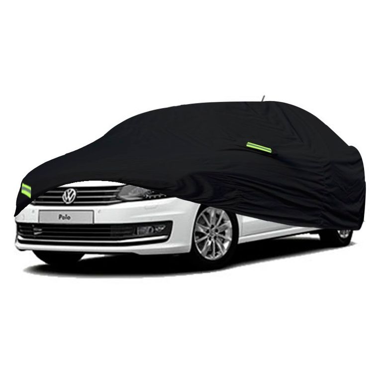 Cobertor Funda Para Auto Volkswagen Polo Sedan Negro