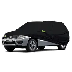 TECGO - Cobertor Funda Para Auto Suzuki Grand Vitara 4 Puertas Negro