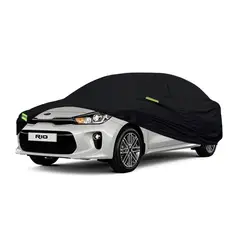 TECGO - Cobertor Funda Para Auto Kia Rio Sedan 2018 Negro