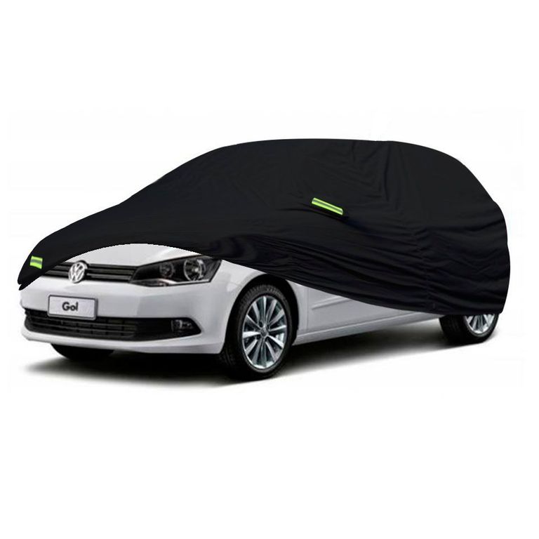 Cobertor Funda Para Auto Volkswagen Gol Hatchback Negro