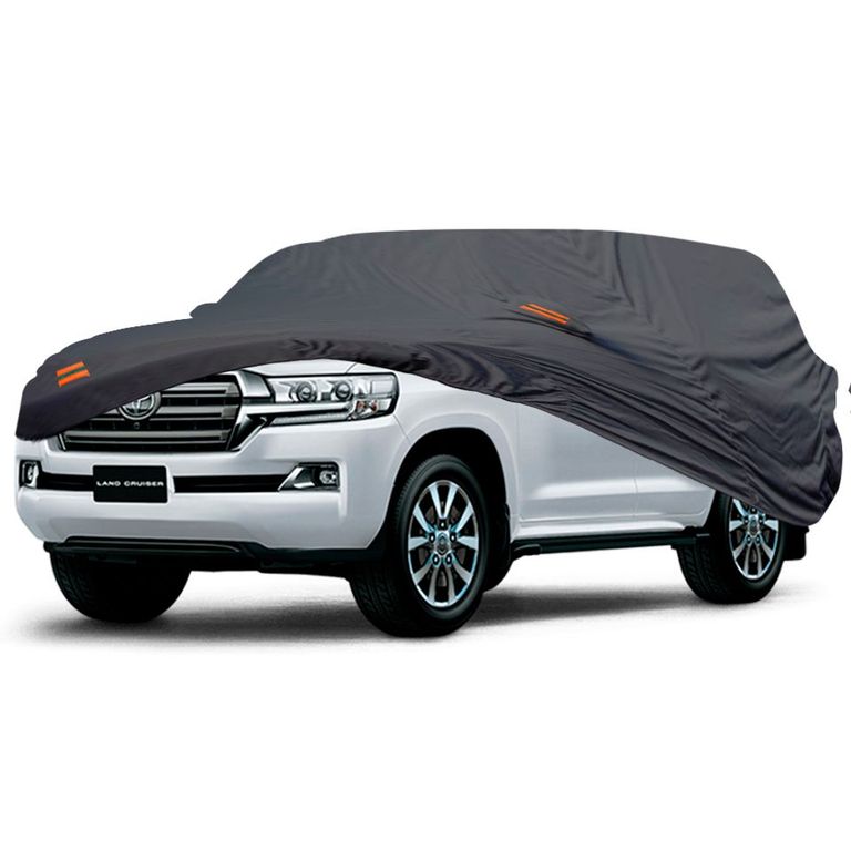 Cobertor Funda Para Auto Toyota Land Cruiser Gris