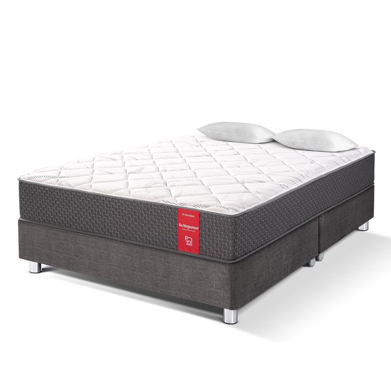 Cama Su Majestad King + 2 Almohadas + Protector