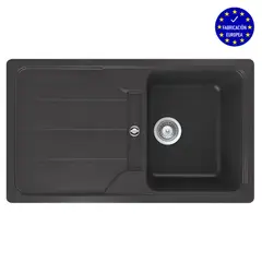 TEKA - Lavaplatos Tegranit+ Simpla 45B-Tg CARBON