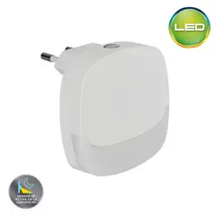 LIGHTECH - Luz Guia Cuadrada 102 0.5W con Sensor Luz Calida