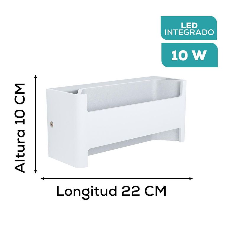 Luminaria Aplique Eglo Feloniche LED 10w L220 H100