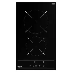 TEKA - Cocina empotrable Vitrocerámica TBC 32010 TTC BK X2 Quemadores