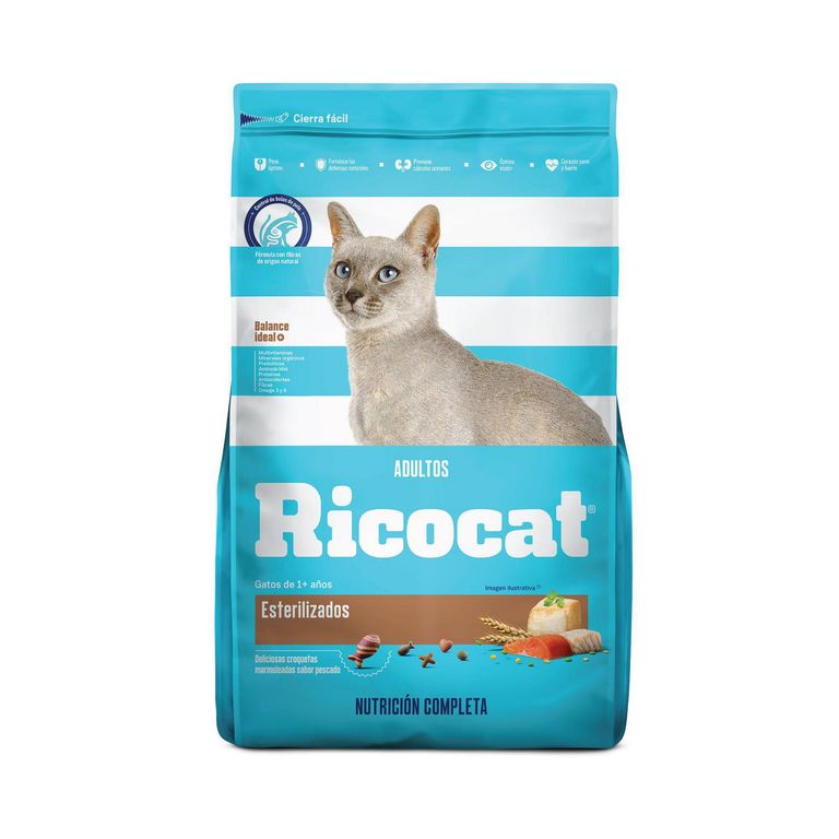 Ricocat Adultos Estirilizados 9Kg