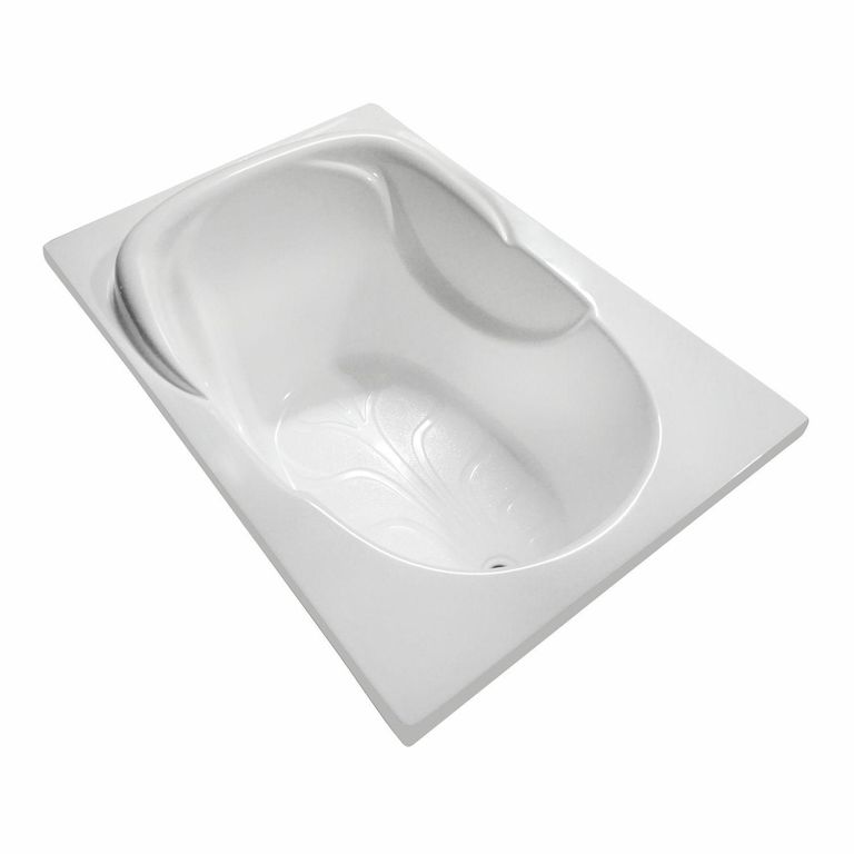 Tina de Baño Rectangular Mini 110x76cm Blanca