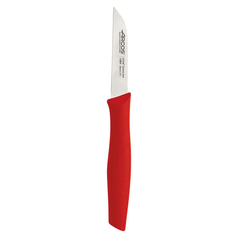 Cuchillo Pelador Nova Rojo 8cm