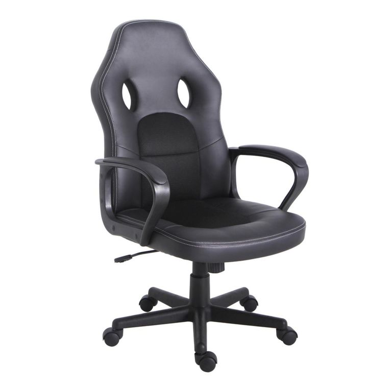 Silla Gamer Just Home Collection Negra