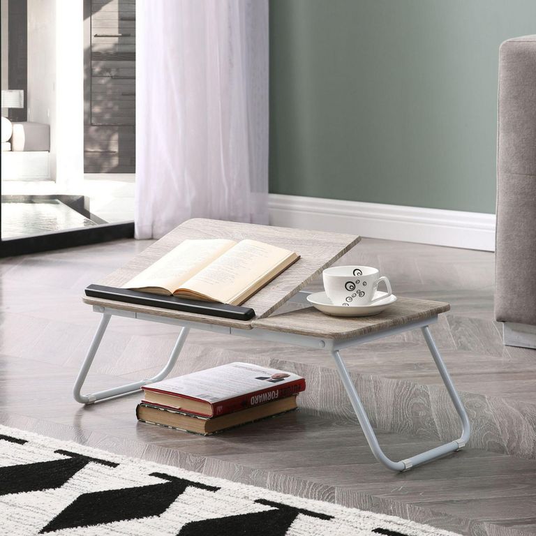 Mesa para laptop Miel/Wengue