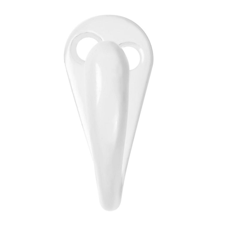 Set 6 Colgadores de Pared Blanco
