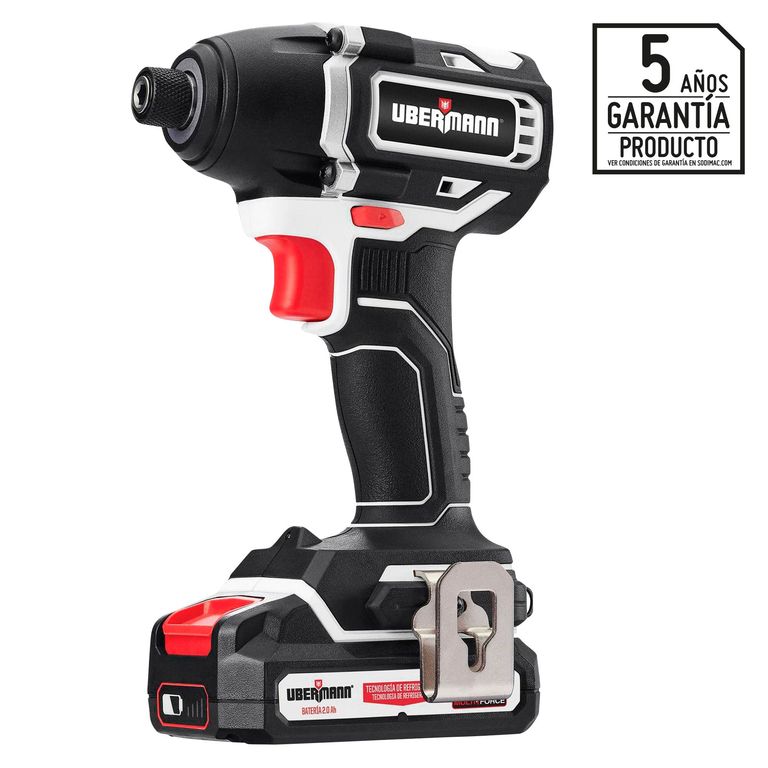 Talador Atornillador Inalámbrico Ubermann 1/4" 20V (Sin Batería)