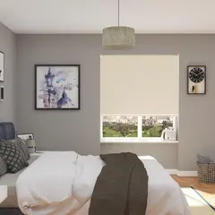 SUNLINE - Cortina Roller Blackout Premium Beige 100 x 200 cm