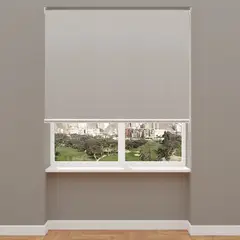 SUNLINE - Cortina Roller Blackout Fiber Gris 90 x 160 cm