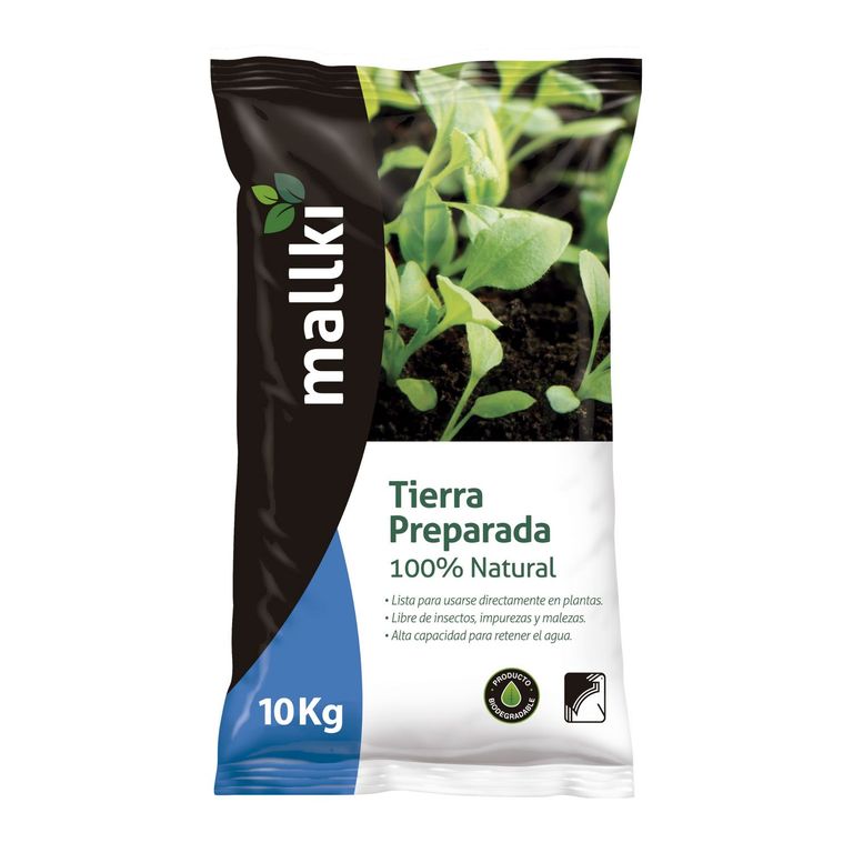 Tierra Preparada 10kg Tierra 28 cm60 cm5 cm