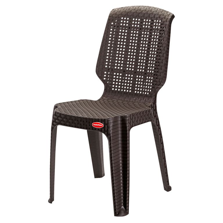 Silla de Plástico Mimbre Tipo Ratan