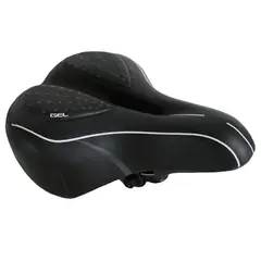 HOME TOOLS - Asiento Bicicleta Gel con Luz Color Negro