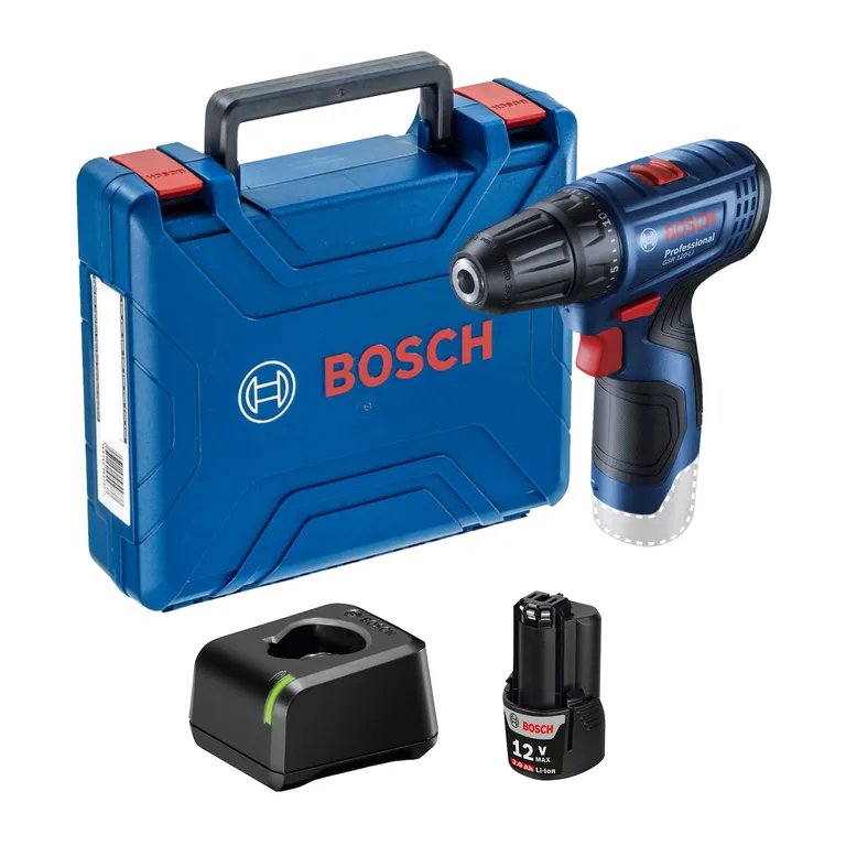 Taladro Atornillador 12V Bosch GSR 120-LI + 1 Batería + Male