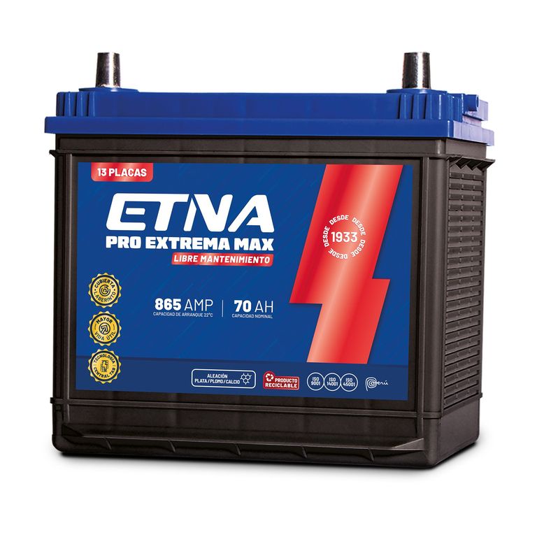 Batería para Auto Etna 13 Placas 70Ah