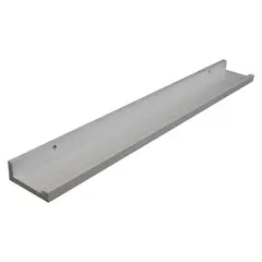 JUST HOME COLLECTION - Repisa Flotante de Melamina para Cuadros Blanco 80x10x4cm