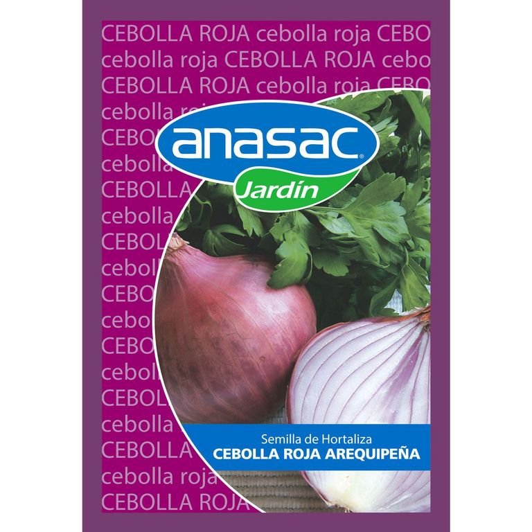 Semillas de Cebolla Roja Arequi en sobre 3 gr