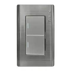 OPALUX - Interruptor Doble Opalux