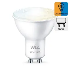 WIZ - Foco Led Wifi GU10 4.9W Luz Fria/Luz Calida Ajustable