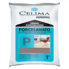 CELIMA - Fragua para Porcelanatos Café 1kg