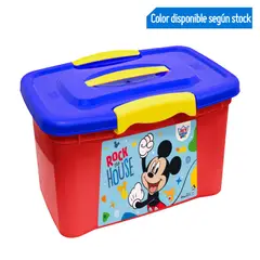 REYPLAST - Caja Organizadora Ultraforte Mickey Mouse 6.5L