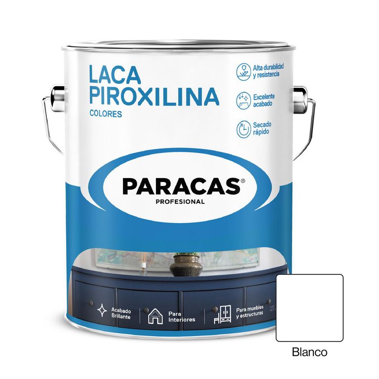 Laca Piroxilina Blanca Paracas 1 gl
