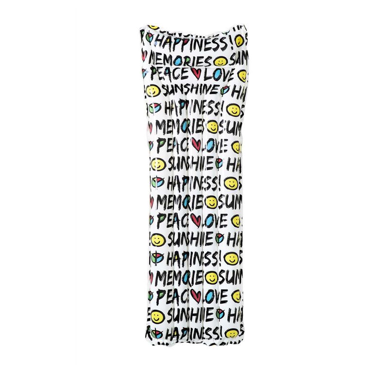 Reposera Graffiti Negro 183x69cm