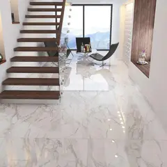 KLIPEN - Porcelanato Blanco 60x60 Marmoladas Brillante 1.44 m2