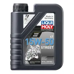 LIQUI MOLY - Aceite de Motor 15W-50 para Motos