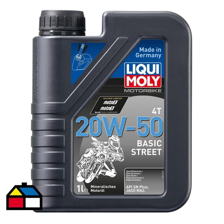 Aceite de Motor 20W-50 para Motos Liqui Moly