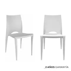 ZIYAZ - Silla de Comedor Londena Gris