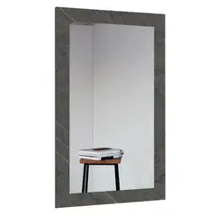 TUHOME - Espejo Decorativo Rectangular Marsala Art Z Piedra 100x60cm